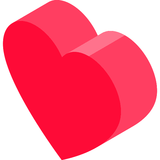 Heart loving love and romance peace icon
