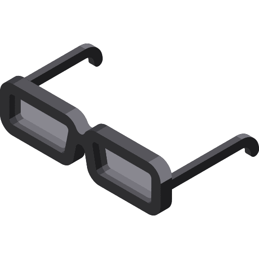 3d glasses entertainment film movie icon