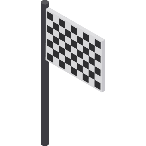 Flag finish race flags icon