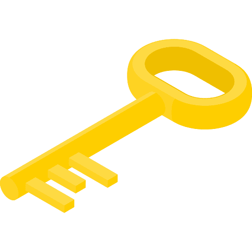 Key passkey pass access icon