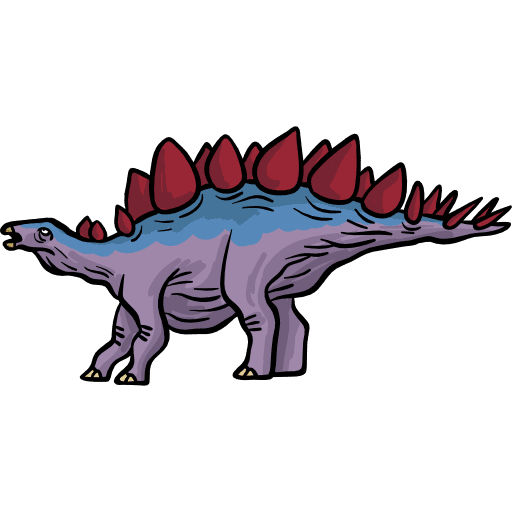 Stegosaurus wild life extinct stegosaurus icon