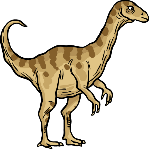 Saltopus extinct wild life animals icon