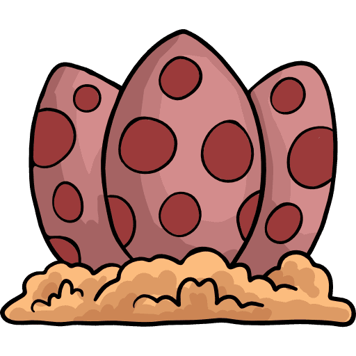 Eggs eggs dinosaur reptile icon