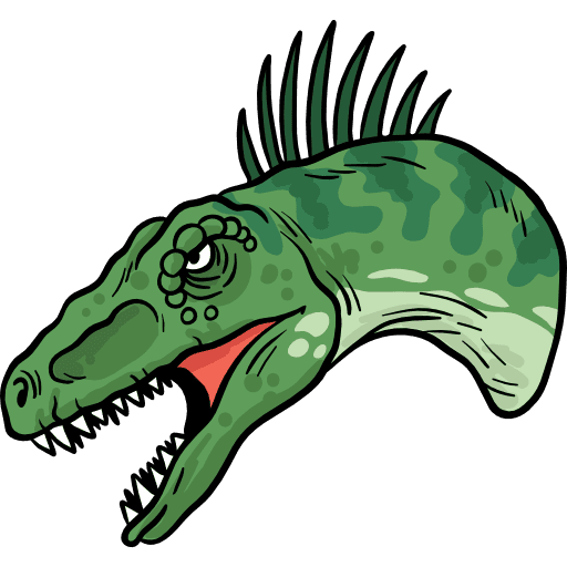 Herrerasaurus dinosaur animals wild life icon
