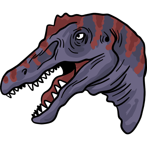 Spinosaurus carnivore animals spinosaurus icon