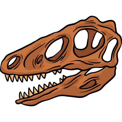 Velociraptor animals carnivore extinct icon