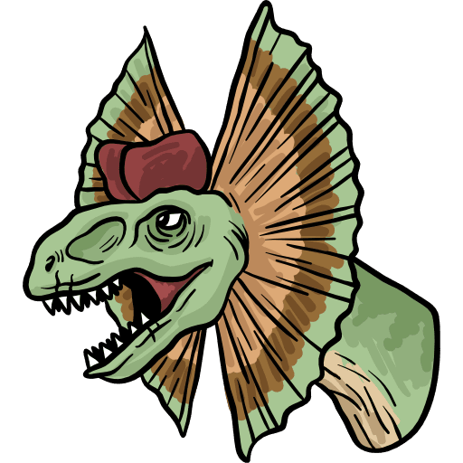 Dilophosaurus wild life dilophosaurus animals icon