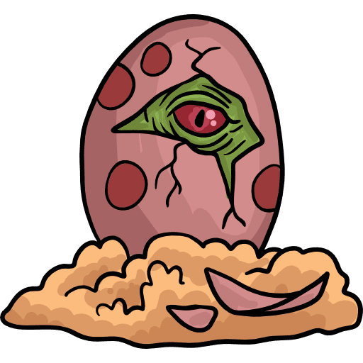Egg dinosaur prehistoric egg icon