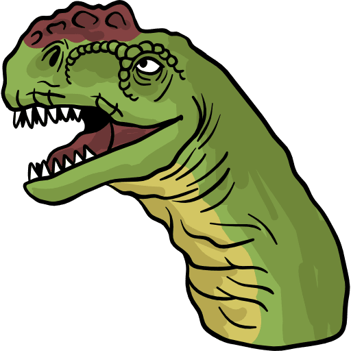 Monolophosaurus dinosaur wild life extinct icon