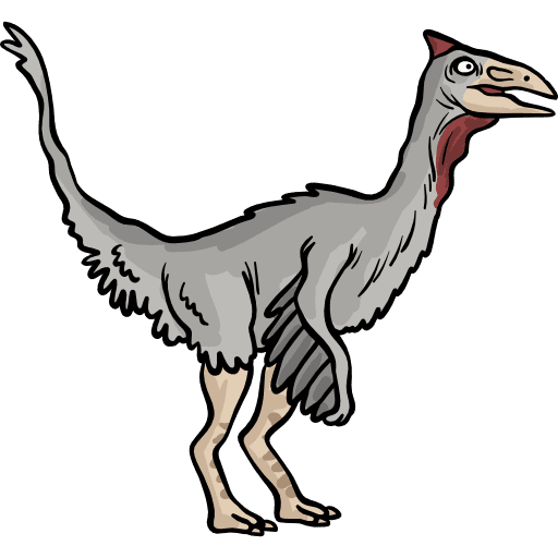 Pelecanimimus dinosaur animals extinct icon