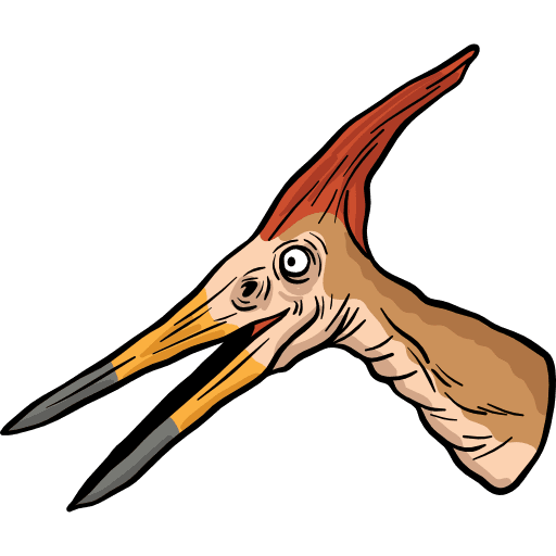 Pteranodon wild life extinct pteranodon icon