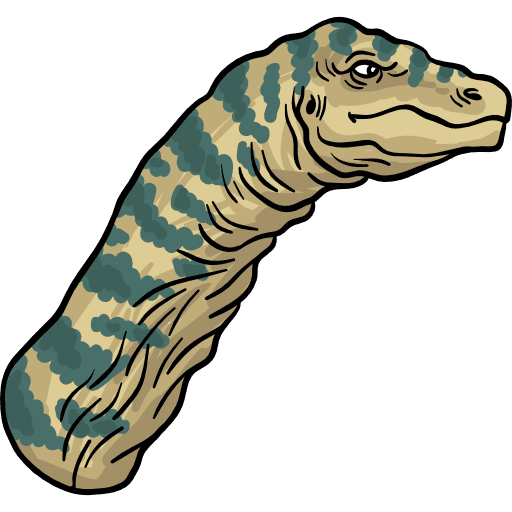Argentinosaurus wild life dinosaur animals icon