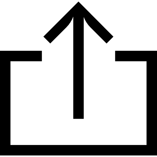 Export arrow multimedia option ui icon