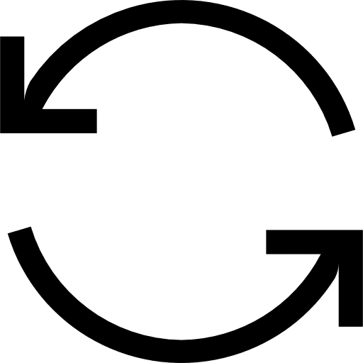 Refresh turn orientation multimedia option icon