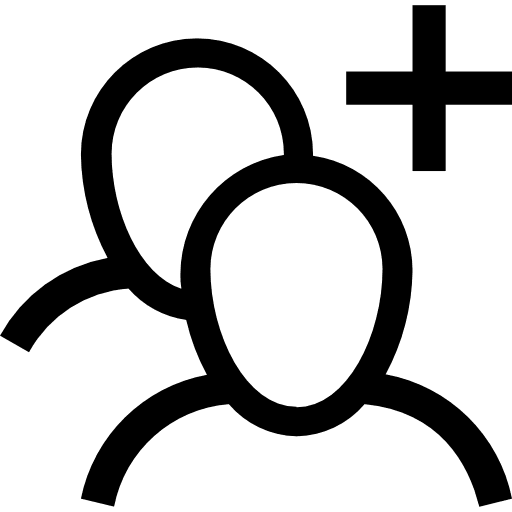 User social button network icon