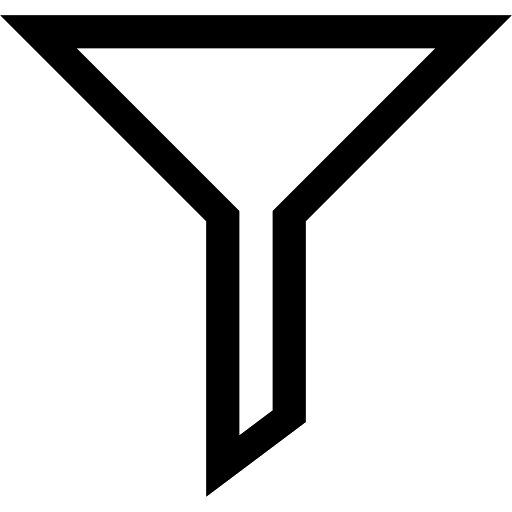 Filter filter funnel filtering icon