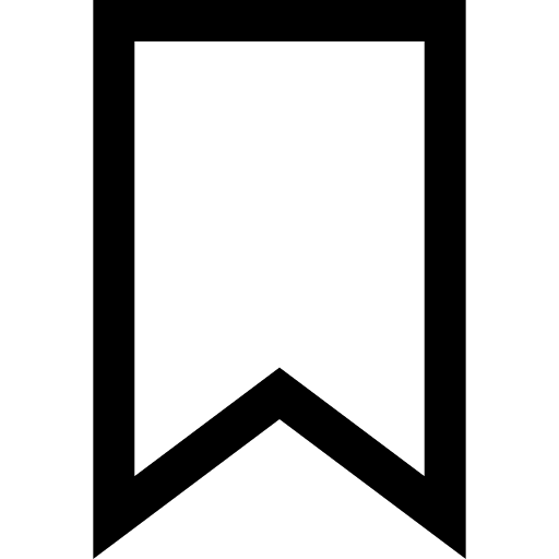 Bookmark badge shapes and symbols interface icon