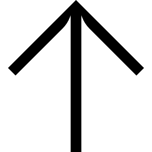 Arrow upload up arrow multimedia option icon