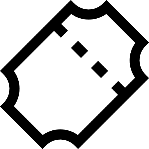 Ticket show ticket entertainment icon