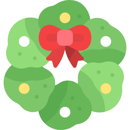 Christmas wreath christmas wreath adornment christmas icon