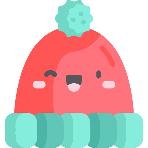 Winter hat warm winter hat clothing icon