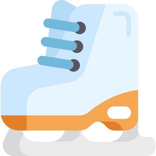 Ice skate sports and competition ice skating ice skate icon