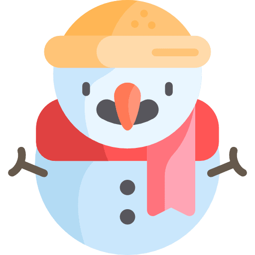 Snowman snowman winter christmas icon