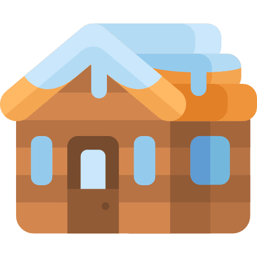 Cabin property cabin real estate icon