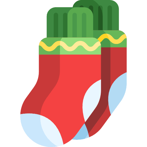 Socks fashion clothing stocking icon