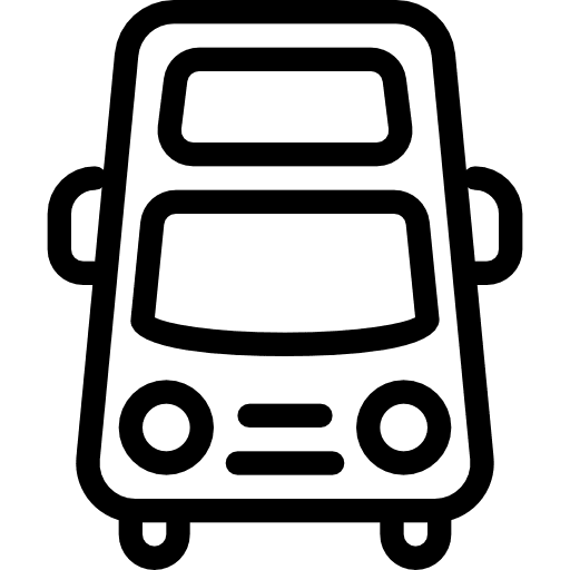 Bus bus transport transportation icon