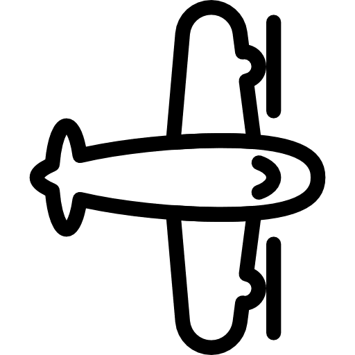 Aeroplane transport airport plane icon