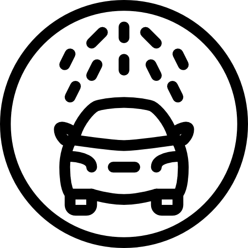 Car wash transport car wash transportation icon