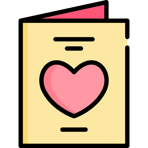 Love letter love valentines day wedding invitation icon