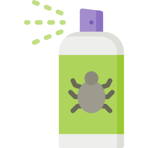 Spray healthcare and medical spray tick icon