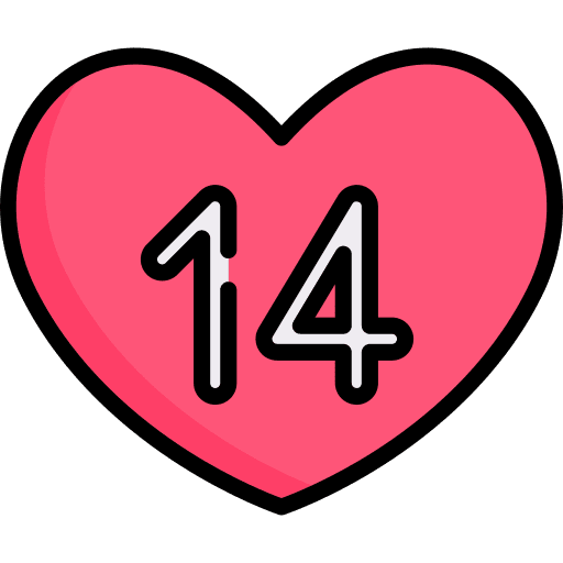 Valentines day valentines day romanticism date icon