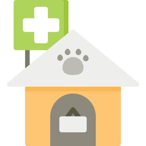Clinic healthcare and medical medical veterinary icon