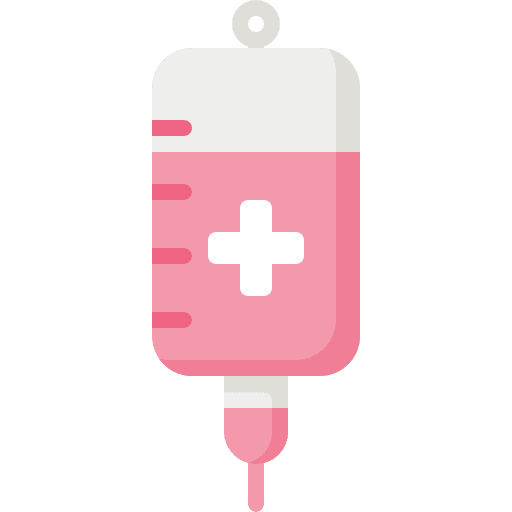 Blood health care blood surgery icon