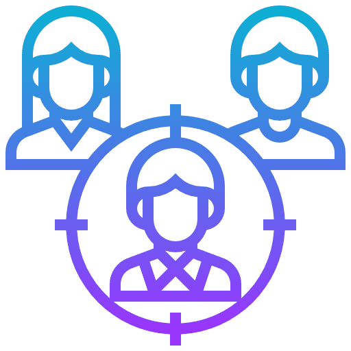 Focus business and finance user security icon