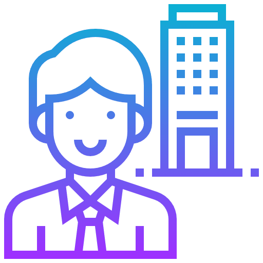 Leader networking man avatar icon