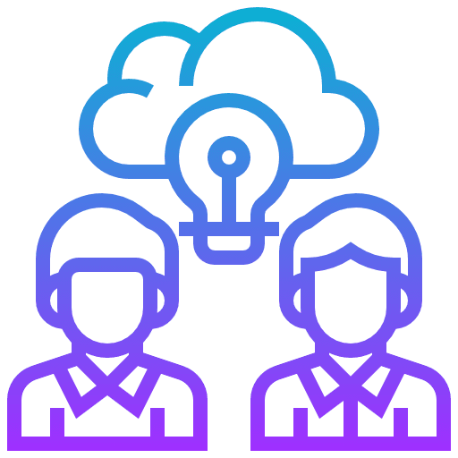 Share customer base share user icon