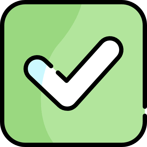 Checkbox green check shapes checkbox icon