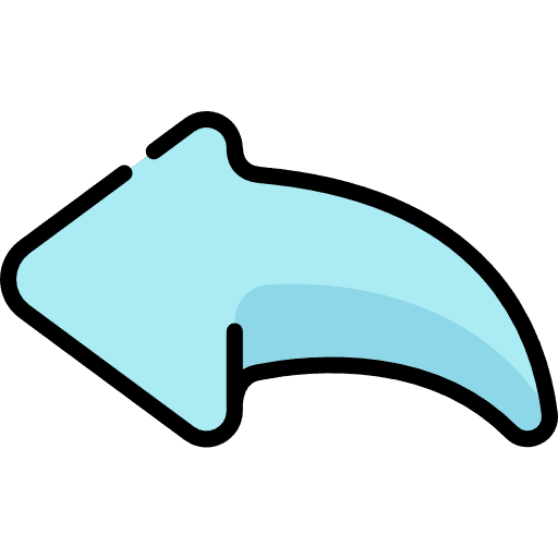 Reply left response return icon