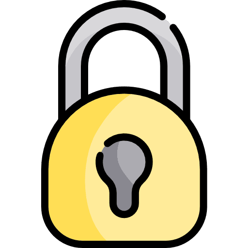 Padlock secure padlock lock icon