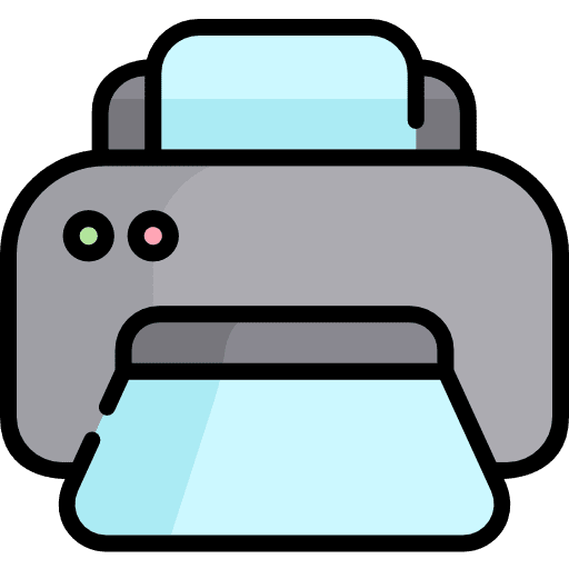 Print scanner printing print icon