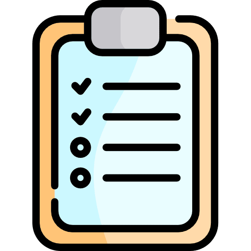 Checklist education mark interface icon