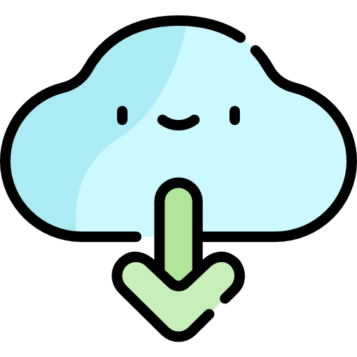 Download data ui storage icon