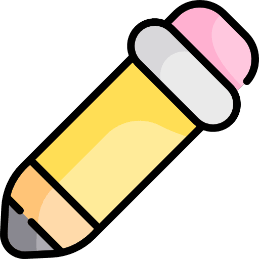 Pencil writing write draw icon