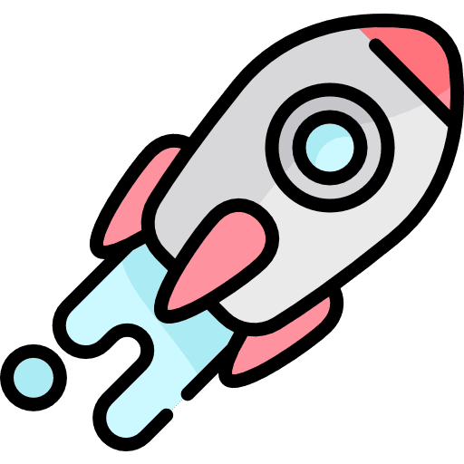 Rocket project rocket management icon