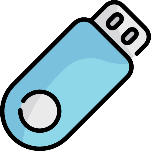 Usb file storage computing technology icon