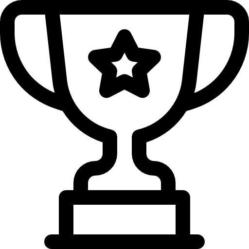 Award trophy award marketing icon